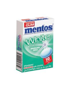 Spearmint Sugarfree Chewing Gum White Fliptop Box