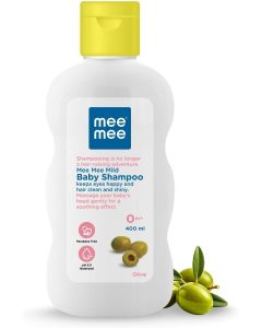 Mee Mee Mild Baby Shampoo with Olive Extracts, 400 ml