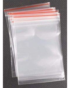 NWST - (2"X 3" inch) Premium Ziplock Bags/Pouches For Prasad Bag Storage / Freezer RE-USABLE Zipper Bags / Ziplock Bags For Fridge Storage / Zip lock bags Medium Transparent (100 Ziplock Pouch)