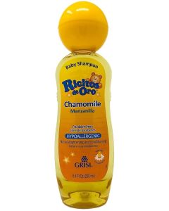 Ricitos de Oro Chamomile Baby Shampoo, Hypoallergenic Tear Free Baby Shampoo with Chamomille Extract; 8.4 Fl Oz