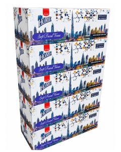 Chemex My Home Soft Facial Tissue, 150 Pulls+, 2-Ply, 300 Sheets – Ultra Soft, Strong & Absorbent Facial Tissues for Everyday Use