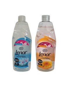 Lenor Ironing Water 1L Pack of 2 (Summer Breeze + Spring Awakening) – Steam Iron & Garment Steamer Water, Anti-Limescale Fresh Laundry Fragrance