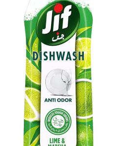 JIF Anti Odor Dishwashing Liquid, Lime & Matcha Tea, 750ml