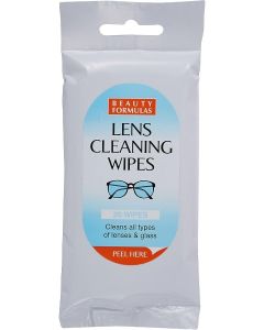 Beauty Formulas Spectacle Wipes, 20-Piece