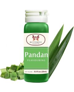 BUTTERFLY Pandan Flavoring Extract - 0.8oz (25ml) Natural Flavoring