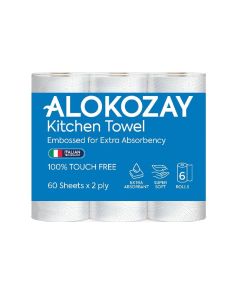 Kitchen Towel Extra Absorbent 60 Sheets 2 Ply