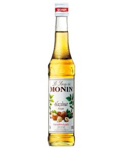 Monin Hazelnut Syrup for Coffees, Lattes, Desserts & Shakes, Pack of 1 (250 ml)