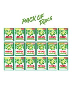 Ariel Detergent Powder 60g – Powerful Stain Removal & Fresh Fragrance (Pack of 18pcs)
