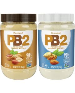 PB2 Bundle Peanut Butter and Almond Butter Powder - 16 oz Jars