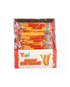 Yupi Gummy Big Frank Candy Pack of 24 pcs x 32 gm