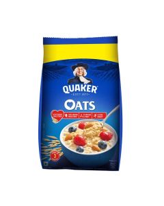 Oats 1Kg, Rolled Oats Natural Wholegrain, Nutritious Breakfast Cereals, Dalia Porridge, Easy To Cook, Honey
