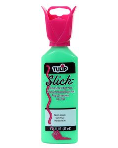 Tulip 65042 Dimensional Fabric Paint 125oz Slick Neon Green