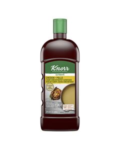 Knorr Professional Ultimate Chicken Liquid Concentrated Base Scratch Like Flavor Aromatic Stock Base Gluten Free No Artificial Flavors Colors Preservatives No Added MSG 32 oz Pack of 4