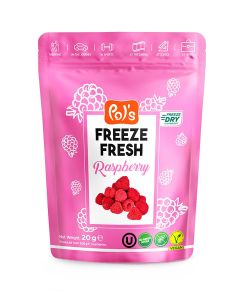 Pol's Freeze Fresh Freeze-Dried Raspberry, 20g
