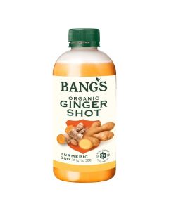 Organic Ginger Shot With Turmeric 300ml