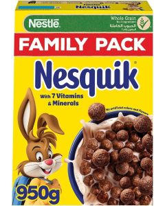 Nesquik Nestle Nesquik Cereal Chocolate Flavor - 950g