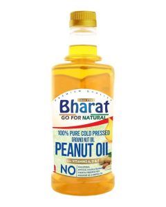 Bharat 100% Pure Cold Pressed Groundnut Oil - 1 Litre