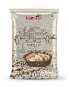 Unifresh Edible Gum (Safed Gond), Premium Quality Cooking Ingredient, 100g