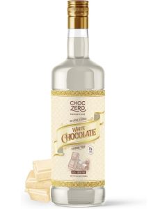 ChocZero Sugar Free White Chocolate Syrup - Keto Friendly Flavoring Syrup for Coffee, 25.4 Ounces