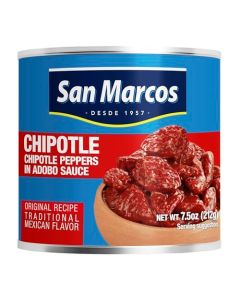 San Marcos Chipotle Peppers 75 Ounce Pack of 12