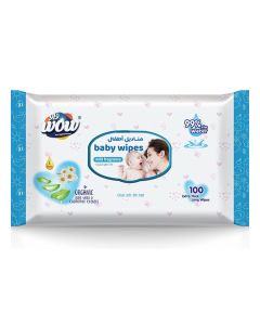 Baby Wet Wipes Mild Fragrance Extra Thick 100Sheets