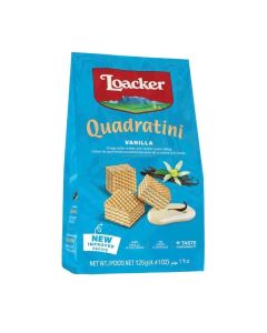 Loacker Quadratini Vanilla Wafer Cubes 125g