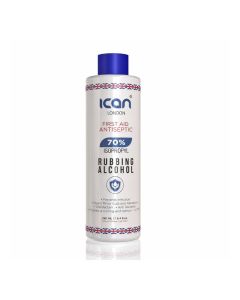 ican london isopropyl rubbing Alcohol 70% First aid Antiseptic Disinfectant/Cleaning Fluid 250ml