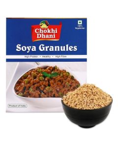 Soya Granules 400gm / Soya Chunks Granules / Rich In Protein & Iron / Nutrient-Rich Healthy Products
