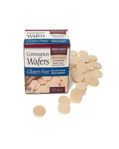 Broadman Communion Wafer, Gluten Free, Resealable Bag, 50 Count