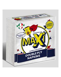 2-Ply Napkin Tissue Paper, Pack of 40 Sheets, 38x38 cm, Premium Softness and Strength