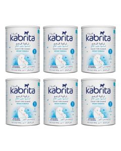 Kabrita 1 Goat Milk Based Infant Formula 0-6 Months 800gm Pack of 6