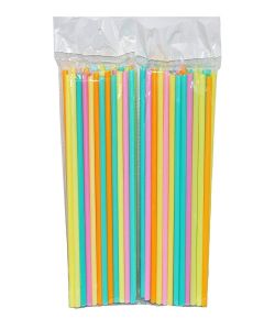 Perfect Stix- 9" Wrapped Milkshake and Smoothie Straws, 0.1" Height, 0.4" Width, 9" Length (Pack of 105) (MegaStraw9-WR-105ct)