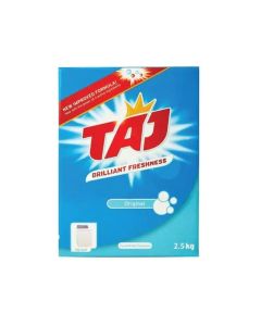 Taj Brilliant Freshness Original Top Load Detergent Powder- 2.5kg