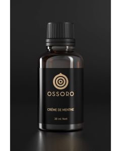 Ossoro Crème de Menthe Oil Soluble Essence, 30 ml Glass Bottle