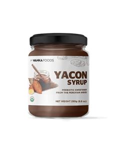 Organic Yacon Syrup 88oz 250g PlantBased Natural Sweetener from Peru Low Glycemic Sweetener Alternative Smooth Caramel Flavor USDA Organic