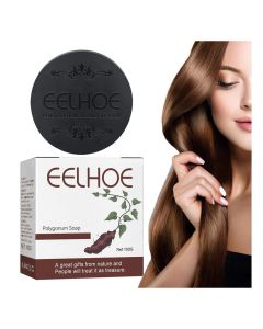 Natural Herb Polygonum Multiforum Soap Shampoo White Hair Effective Permanent Change To Black Shampoo Soap
