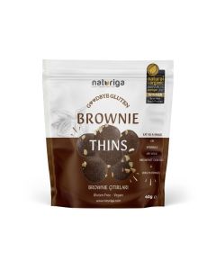 Naturiga Gluten Free Brownie Thins (40 Gr)