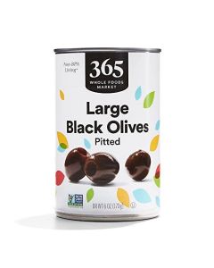 365 by Whole Foods Market Ripe Large Pitted Olives 6 Ounce
