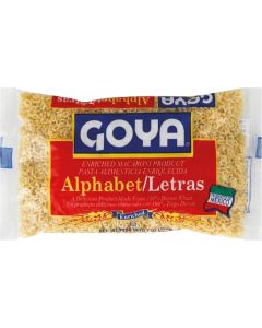 Goya Alphabet Noodles - Enriched Macaroni Product, 7 Ounces