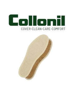 Collonil Fresh & Dry Hygienic Insoles 43 cm - Breathable, Washable, and Ideal for Barefoot Comfort