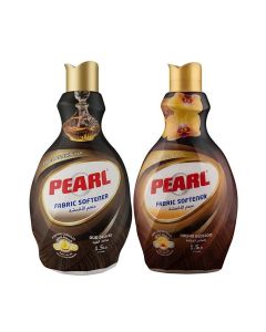 Pearl Fabric Softener Concentrate 2 x 1.5L Promo Pack Oud Deluxe & Orchid Blossom Perfume Capsules Luxury Long Lasting Fragrance 2 x 1.5L, 3 L