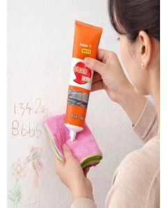 Wall Cleaner Cream for Home / Walll Stain & Scratch Remover / Kids Drawing Eraser / Pencil, Crayon, Grease & Scuff Mark Cleaner / Multipurpose Wall Cleaning Paste / Pack of 1