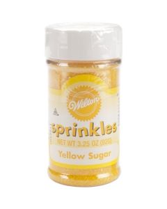 Wilton Sparkling Sugar Decorating Sprinkles 325 oz Yellow