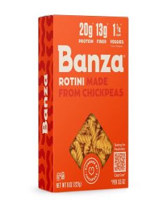 Banza Chickpeas Rotini Pasta, 8 Oz