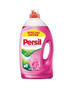 Power Gel Liquid Laundry Detergent With Deep Clean Plus Technology For Perfect Cleanliness And Long-Lasting Freshness Rose