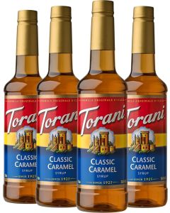 Torani Classic Caramel Syrup - 25.4 Ounces (Pack of 4)