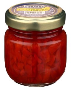 DeLallo Diced Pimentos, 4 oz