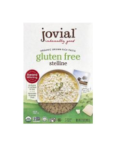 Jovial, Organic Brown Rice Pasta, Stelline, 12 oz (340 g)