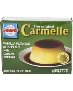 Green's Vanilla Flavour Dessert Mix with Caramel Topping