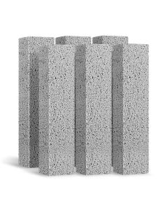 Lenicany 6Pack Pumice Stone for Toilet Cleaning Bowl StickPowerfully Cleans Hard Water Rings Calcium Buildup Stains Suitable for Cleaning Toilet Bathtubs Kitchen Sink Grill